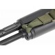 Ремень оружейный Wartech двухточечный с бесшумной антабкой, чёрный TS-113-BK [WARTECH]
